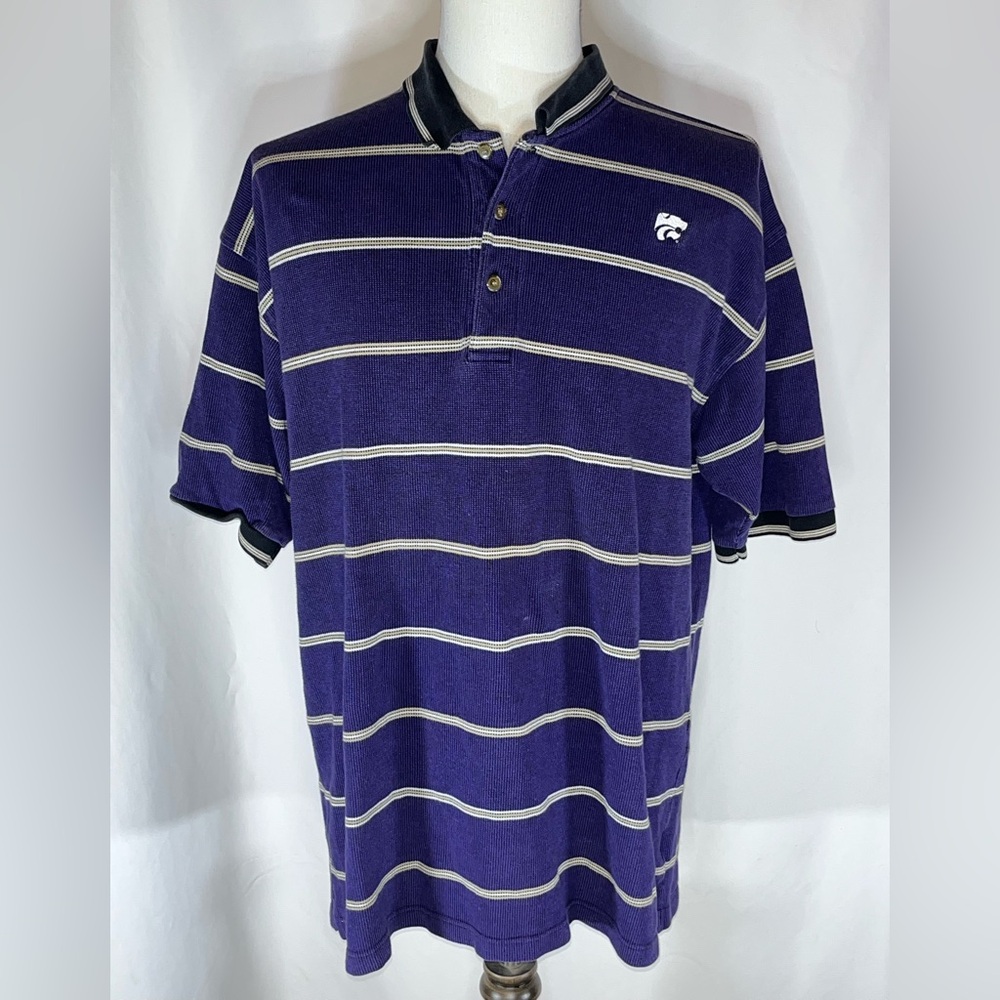 Antigua Kansas State Wildcats Vintage Polo Distributed By GTM Sportswear XL